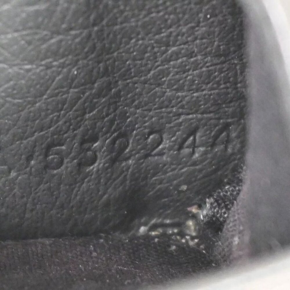 Balenciaga Wallet Trifold Wallet Mini Wallet Gray Leather 67 Bs134 - Picture 11 of 13